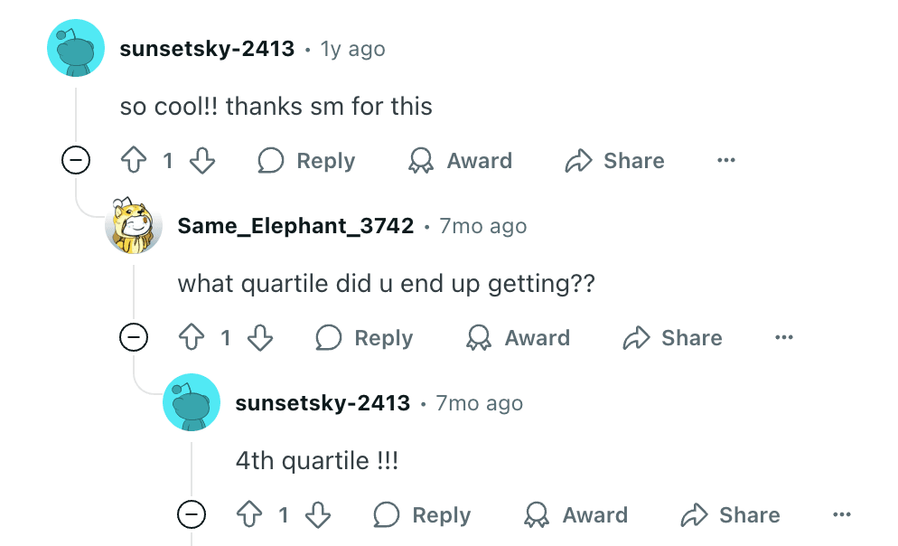 Screenshot of a Reddit comment on r/CASPerTest recommending CasperPractice.